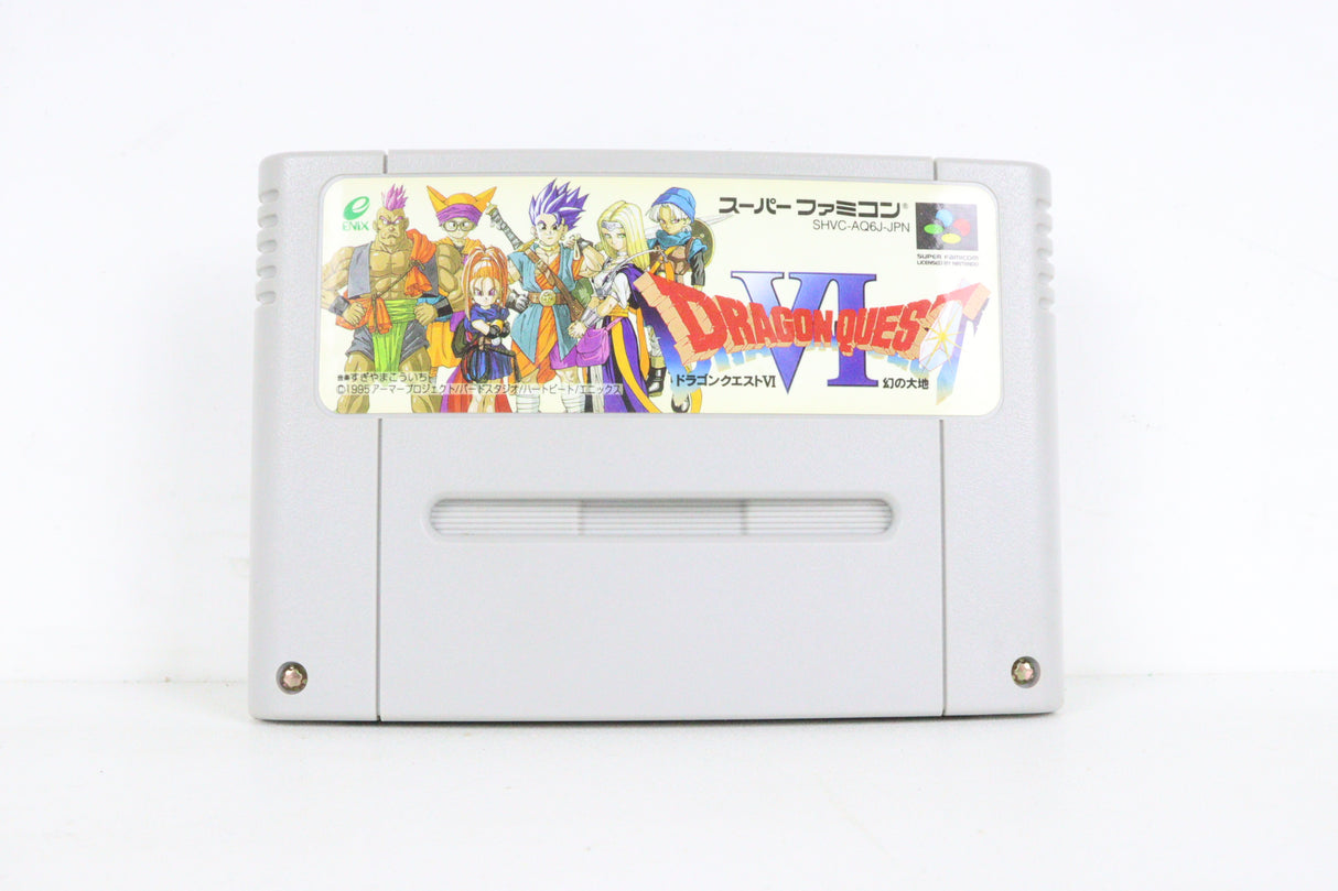 Nintendo Super Nintendo Dragon Quest VI Phantom Land SHVC-ACTJ-JPN -004