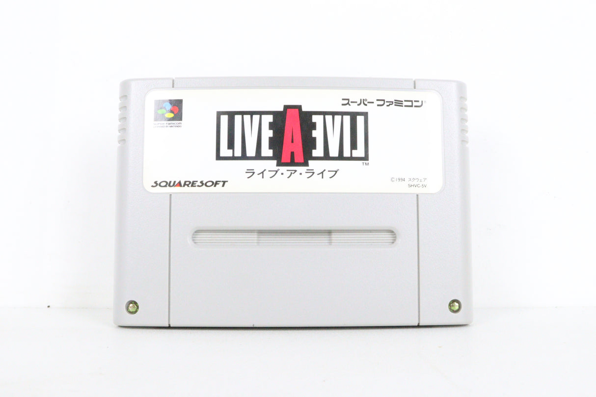 Nintendo Super Nintendo LIVE A LIVE SHVC-5V-006